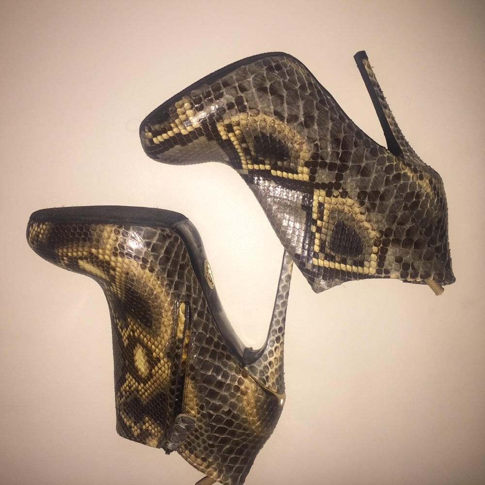 Roberto Cavalli Python Boots